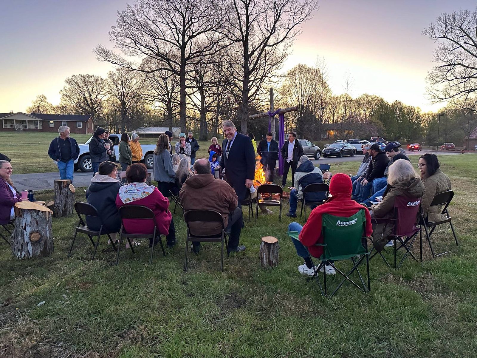 An outdoor event
